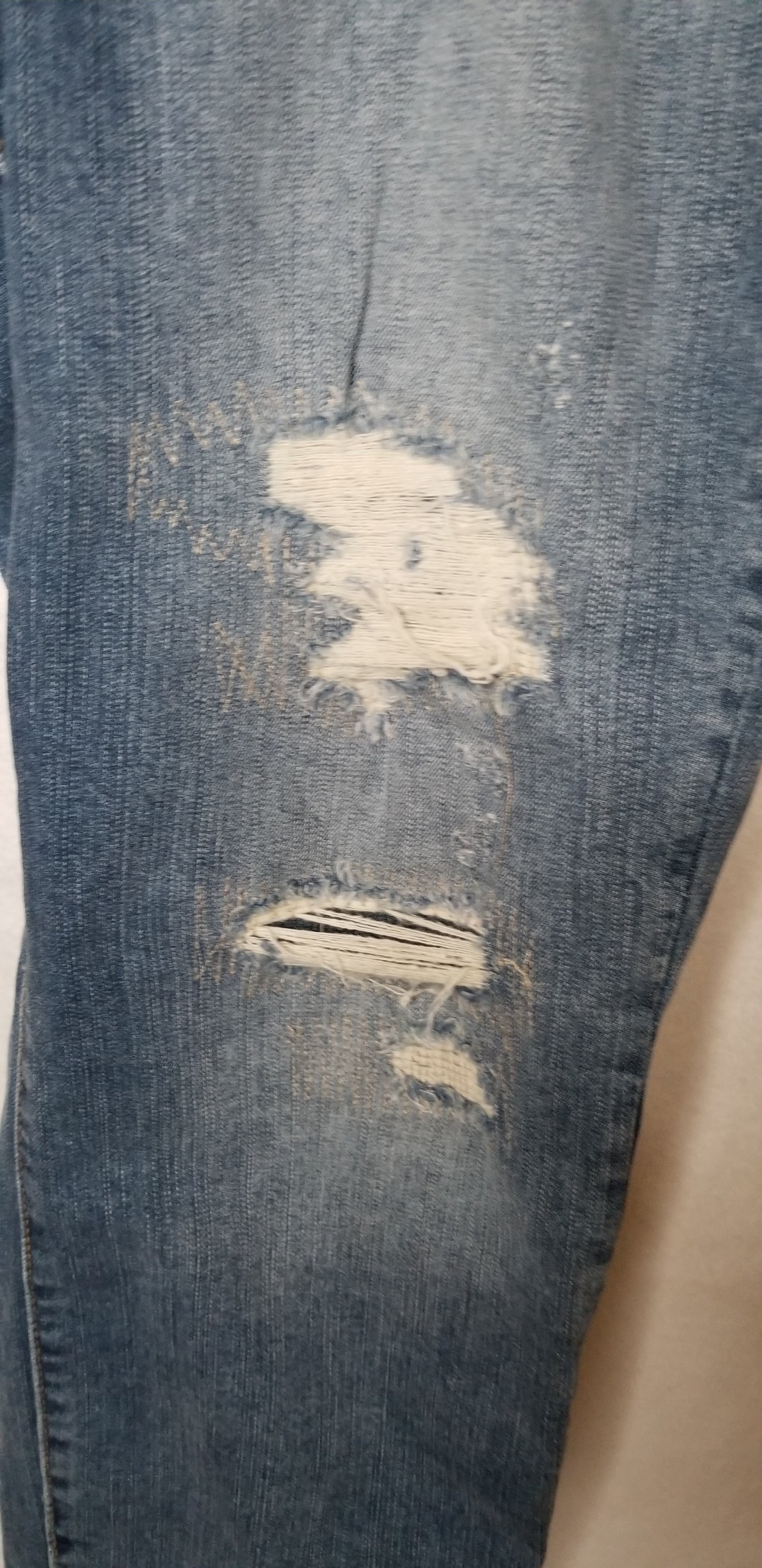 Torrid Ankle Skinny Distressed Jeans Size 16