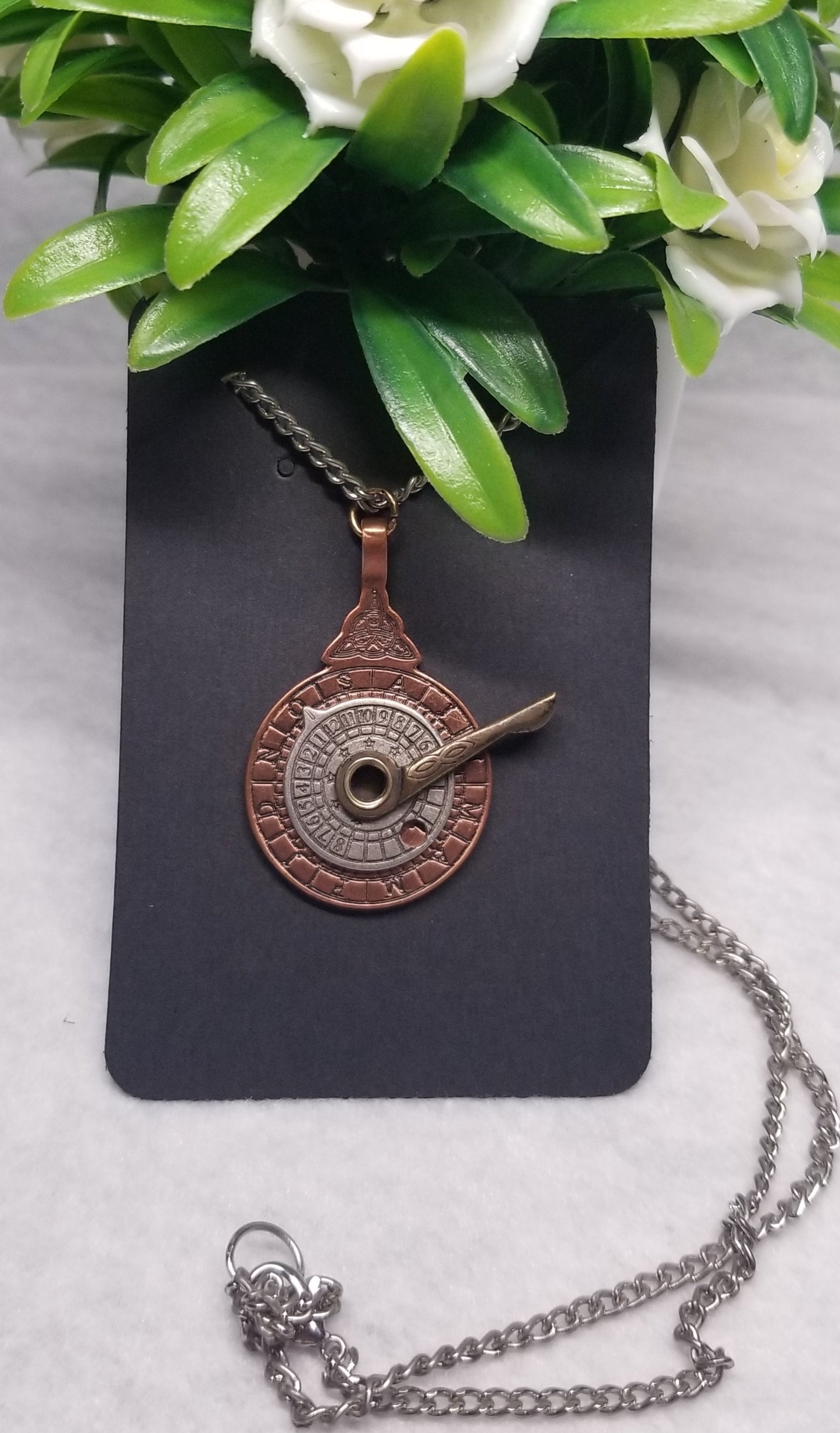 Nautical Dial Pendant Necklace