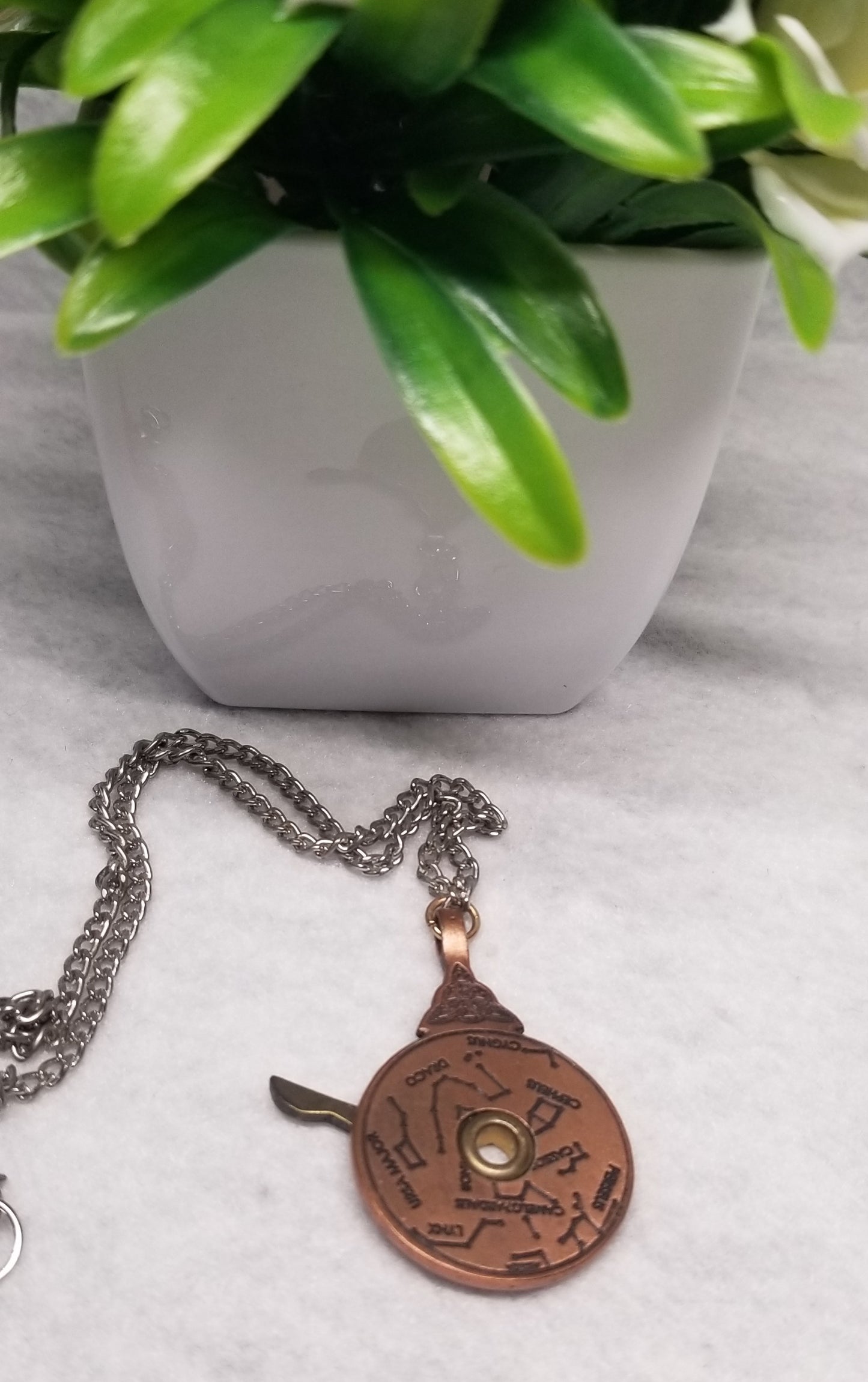 Nautical Dial Pendant Necklace
