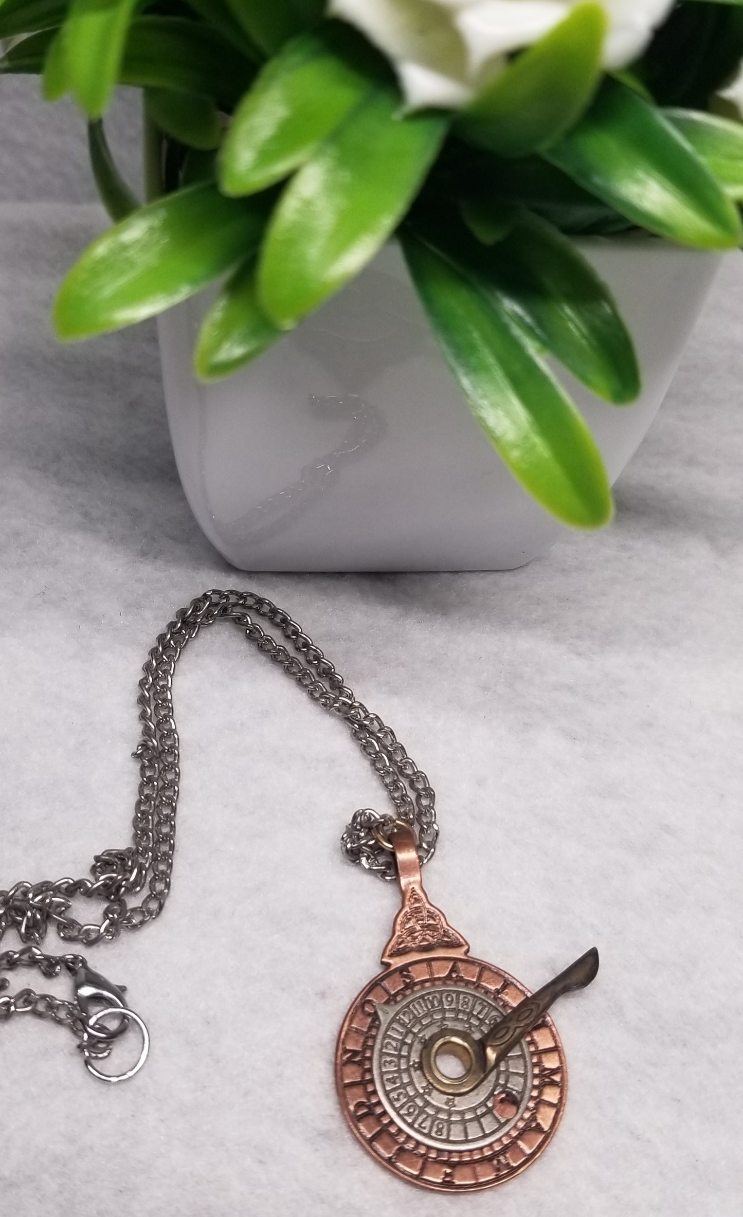 Nautical Dial Pendant Necklace
