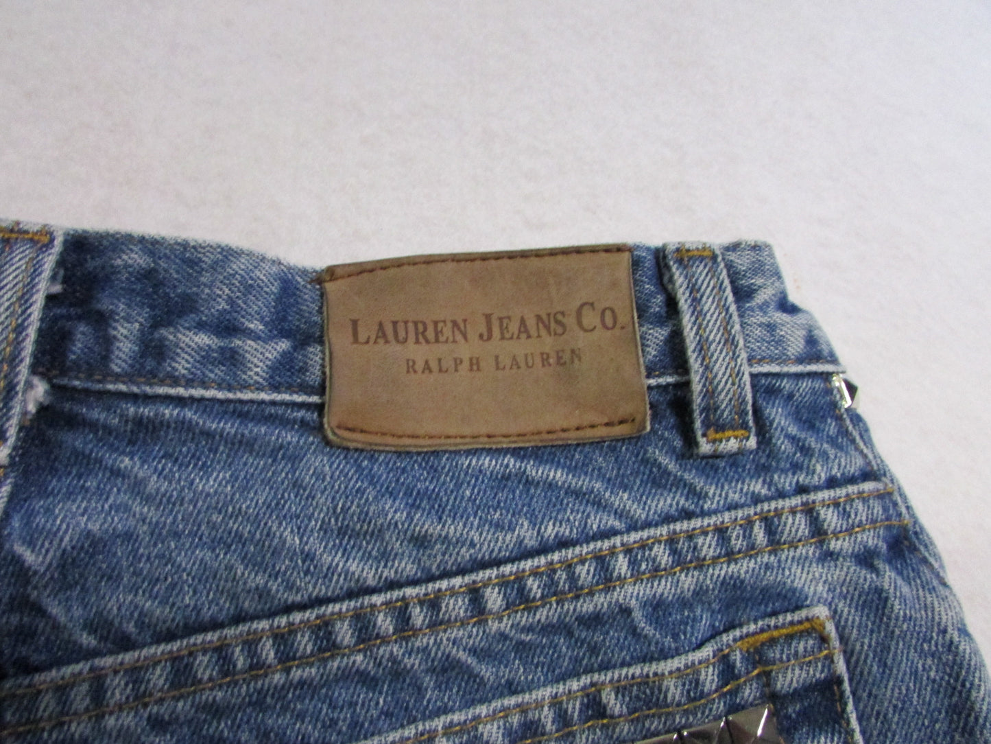 LRL Studded Denim Shorts - Women's Size 4