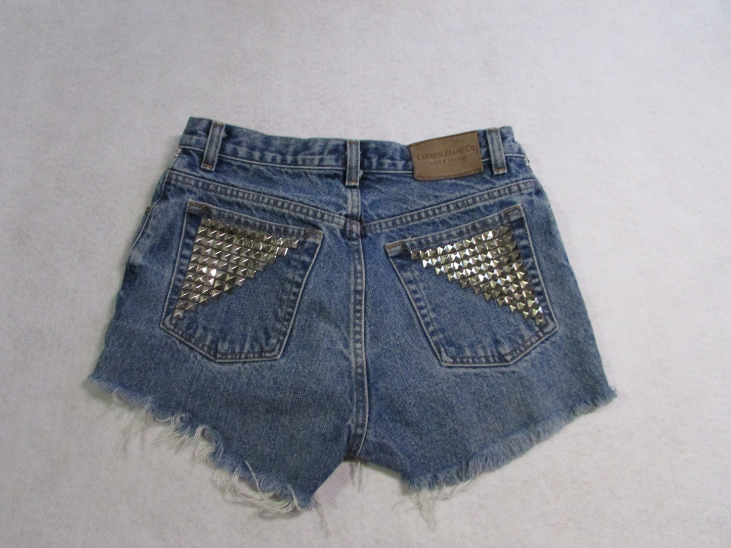 LRL Studded Denim Shorts - Women's Size 4