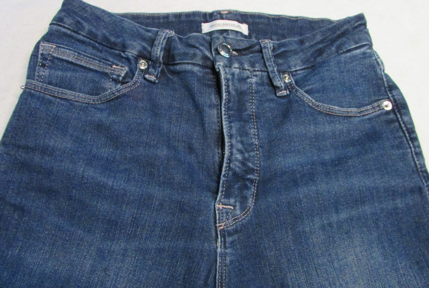Good American Good Legs Crops Stretch Jeans - Women's size 4/27