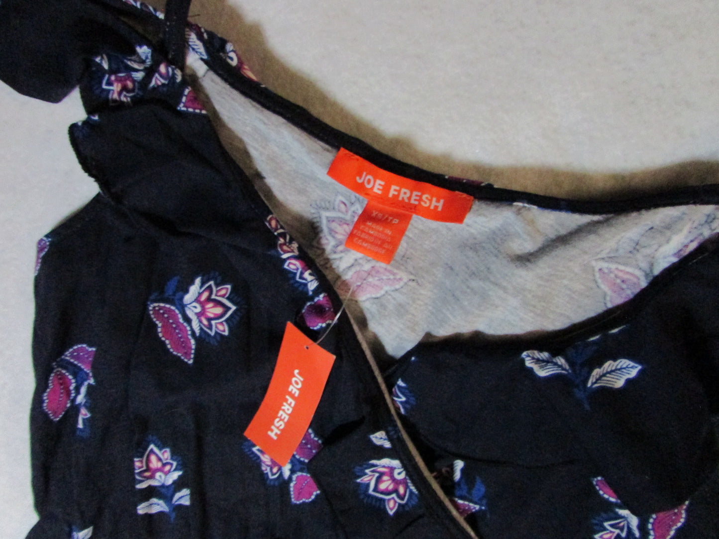 Joe Fresh Dark Blue Maxi Dress - New With Tags XS/TP