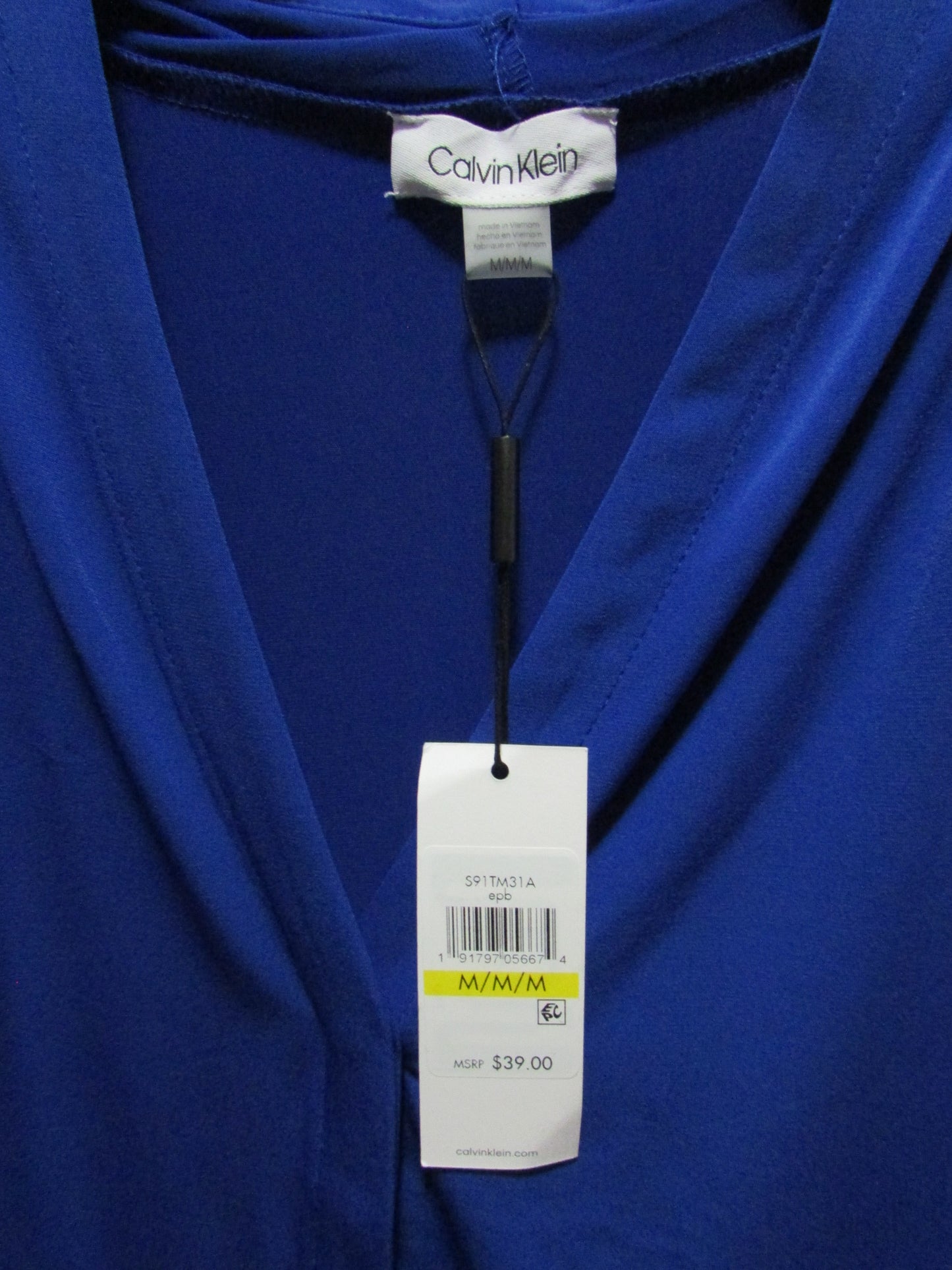 Calvin Klein Blouse NWT Women Size M
