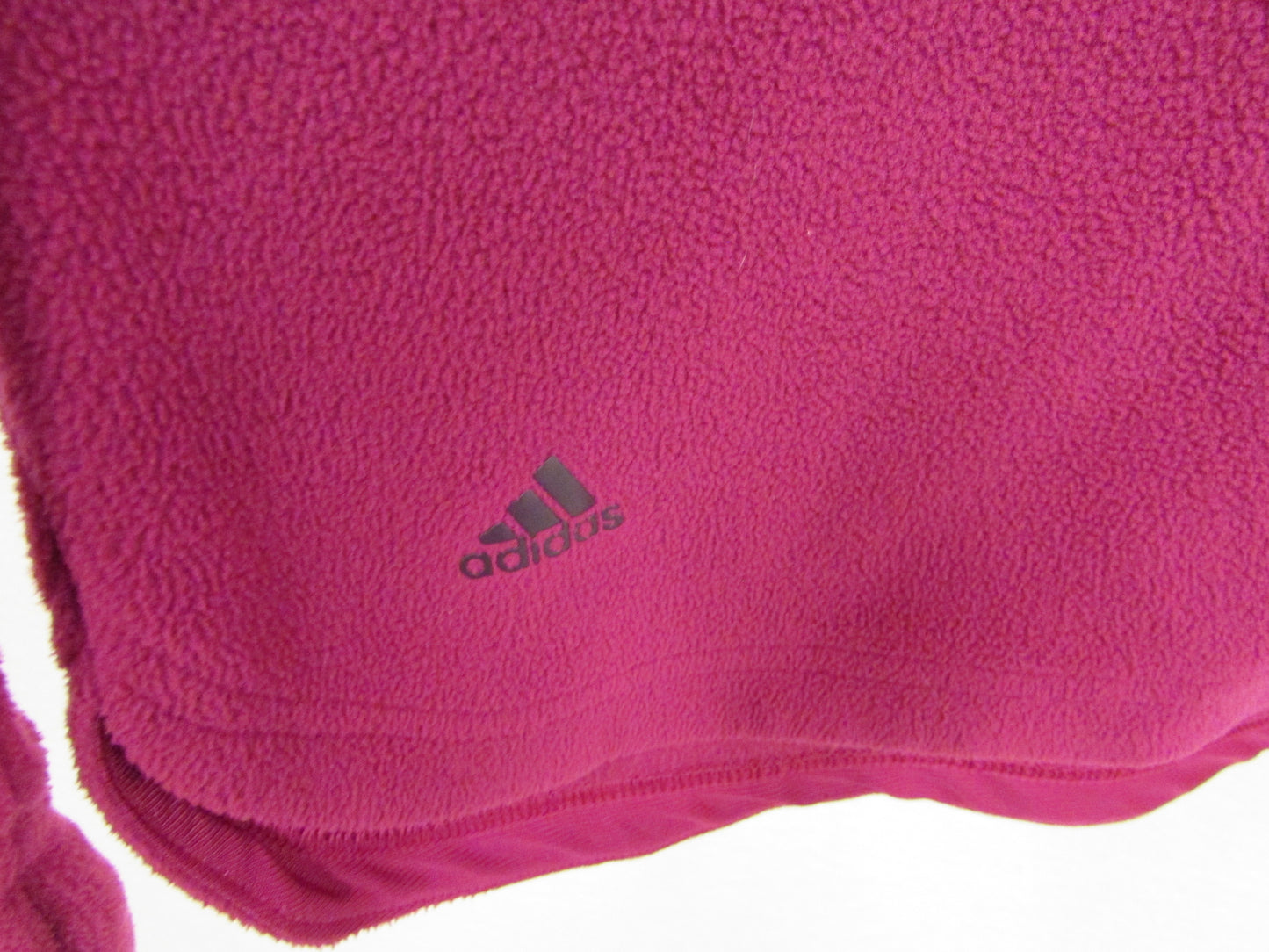 Fuscia Adidas Fleece Hoodie M Women's Size M