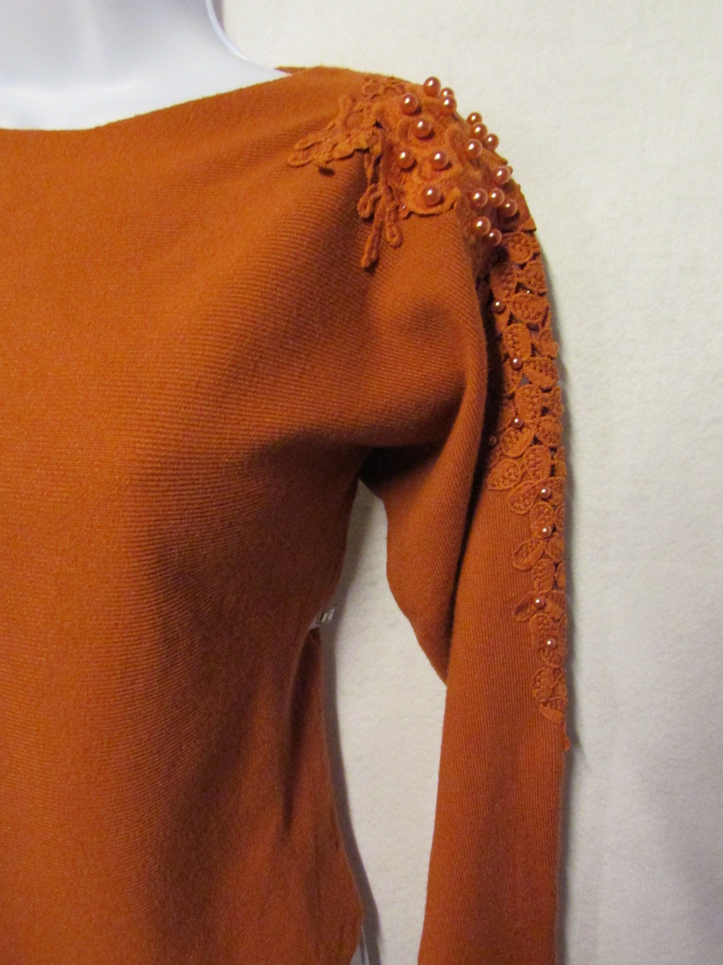 Ember Sweater with Beads NWT Women's Size S