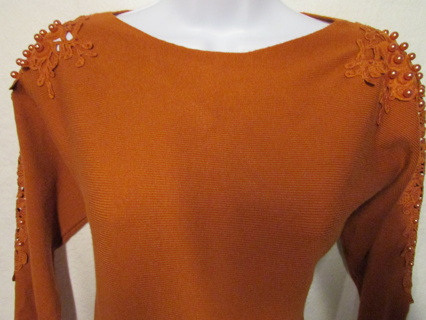 Ember Sweater with Beads NWT Women's Size S