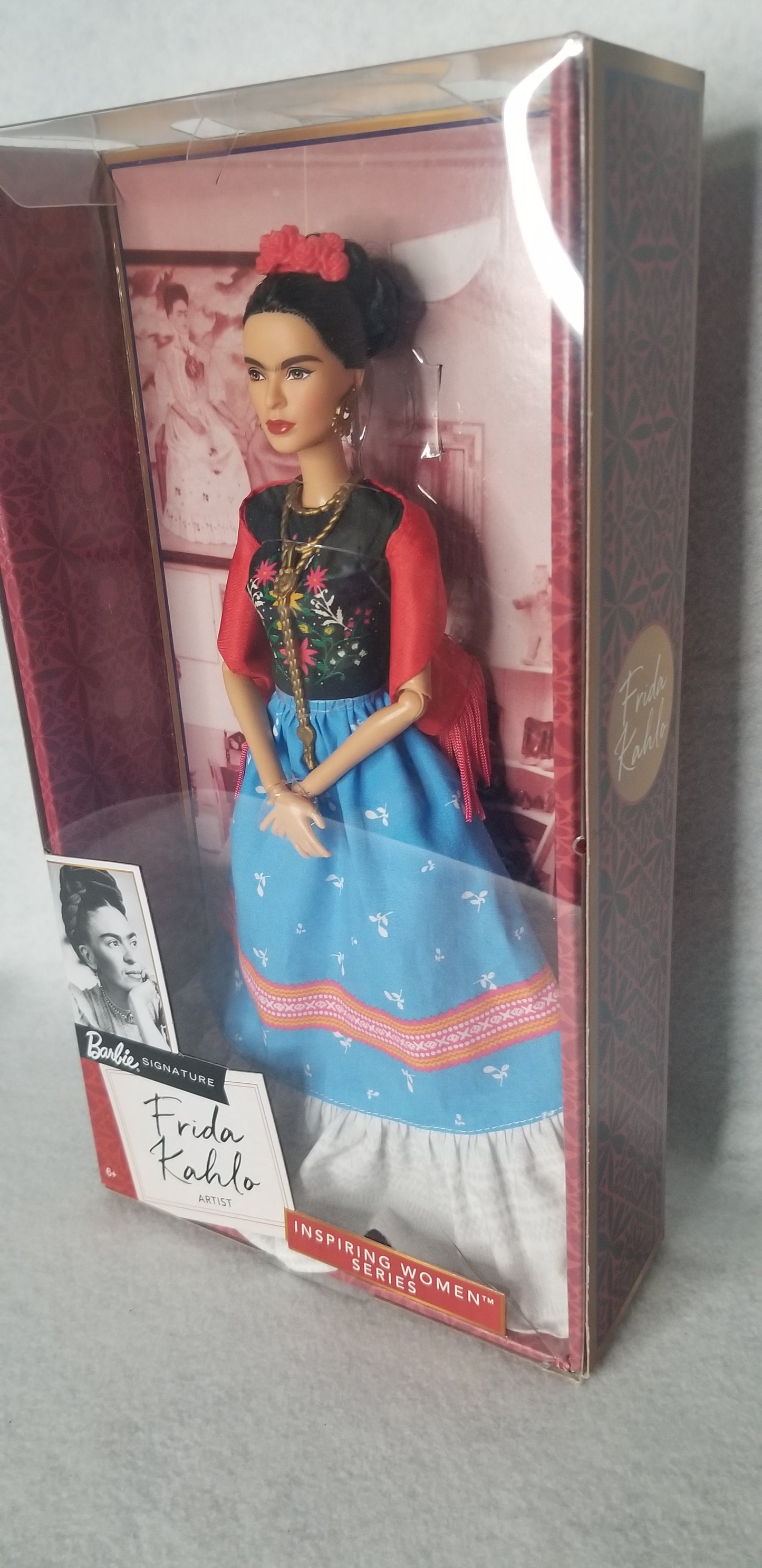 Frida Kahlo Mexican Artist Barbie inspiring Women Special Edition Doll