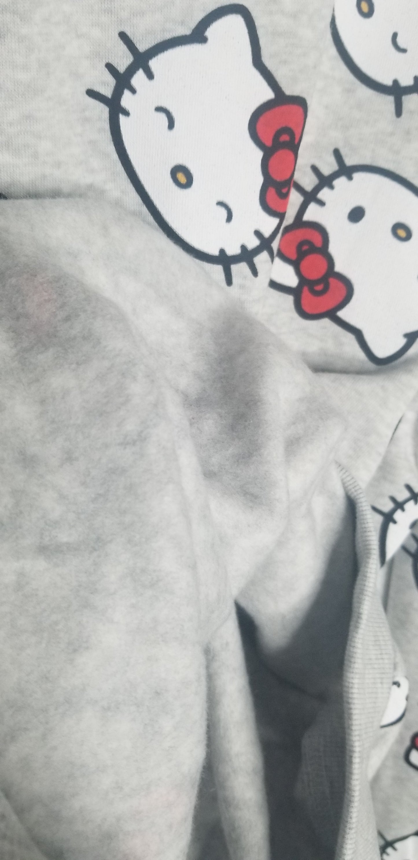 Hello Kitty Gray Sweatshirt Size M