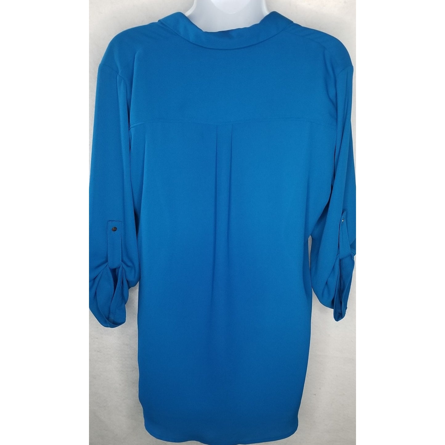Mossimo Blue 3/4 Sleeve Blouse Women's Size M