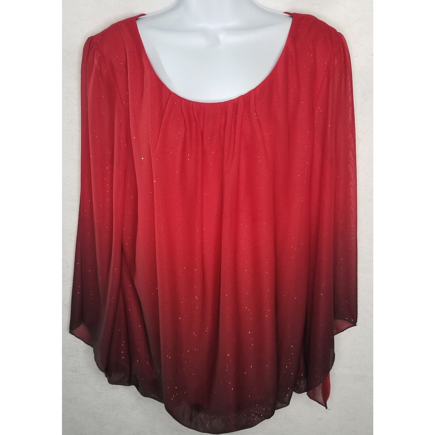 DB Established 1962 Red Women's Blouse Size L