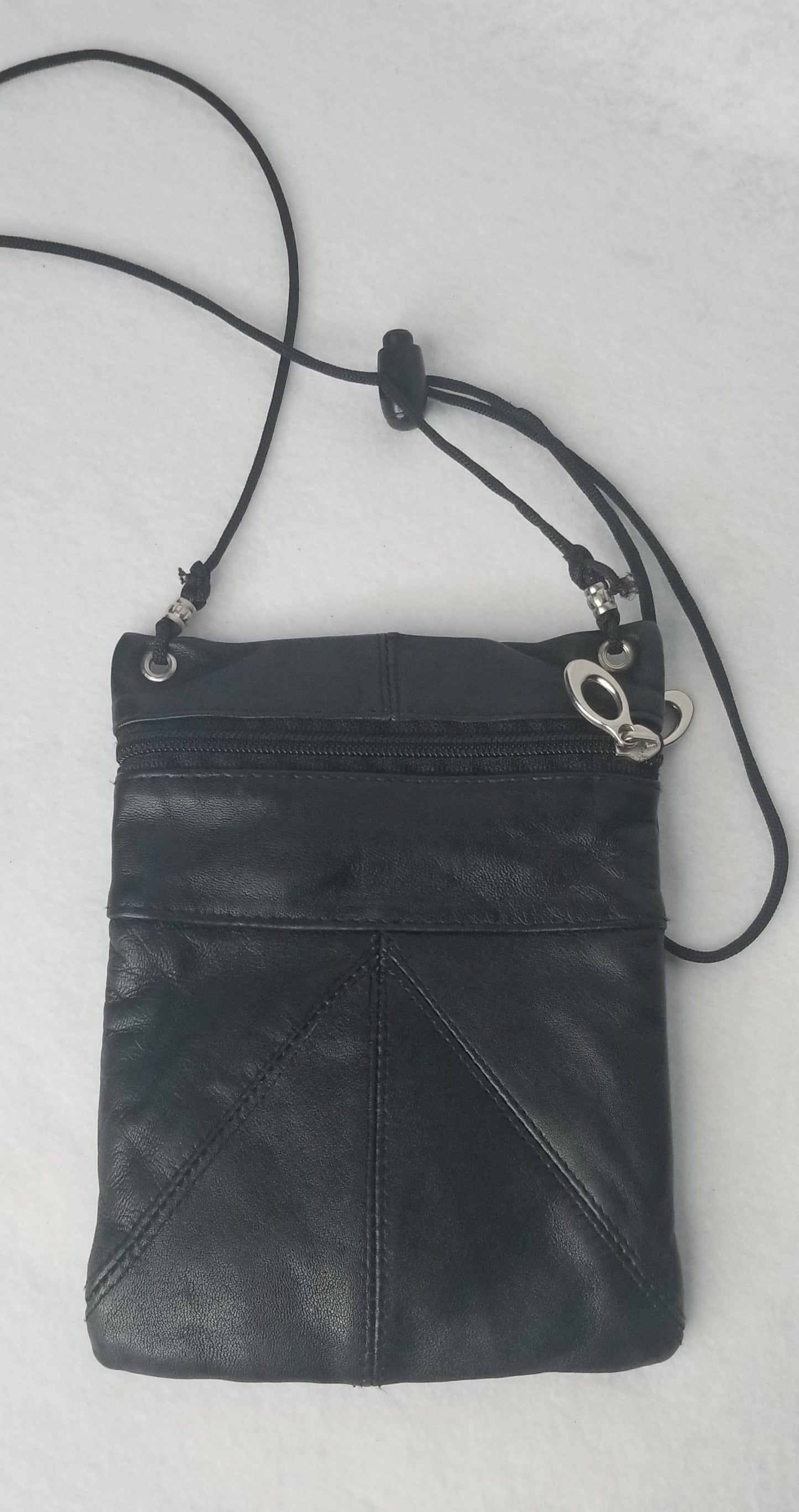 Black Leather Satchel