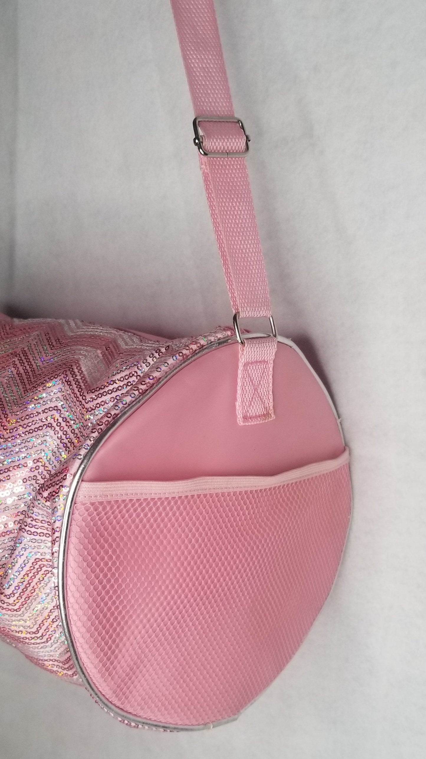 Pink Duffle Bag