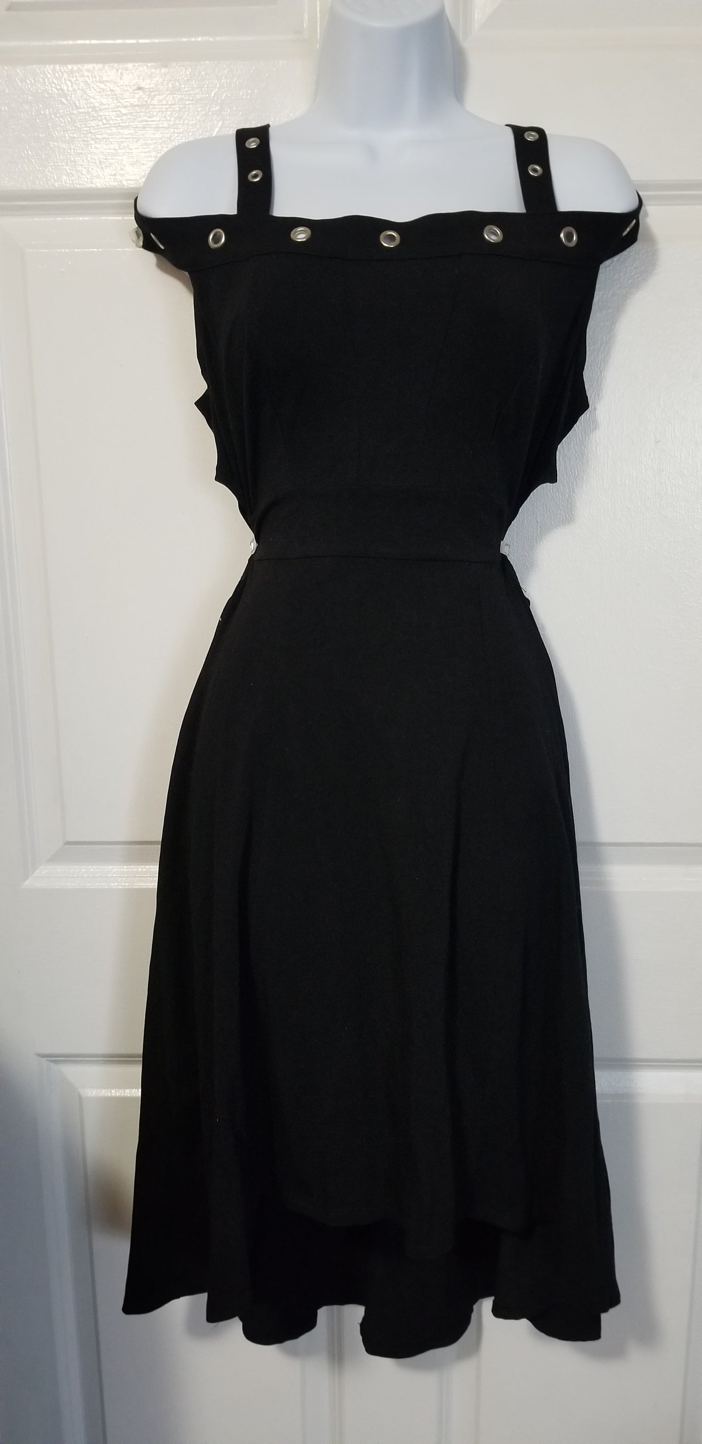 Torrid Cold Shoulder Black Dress Size L