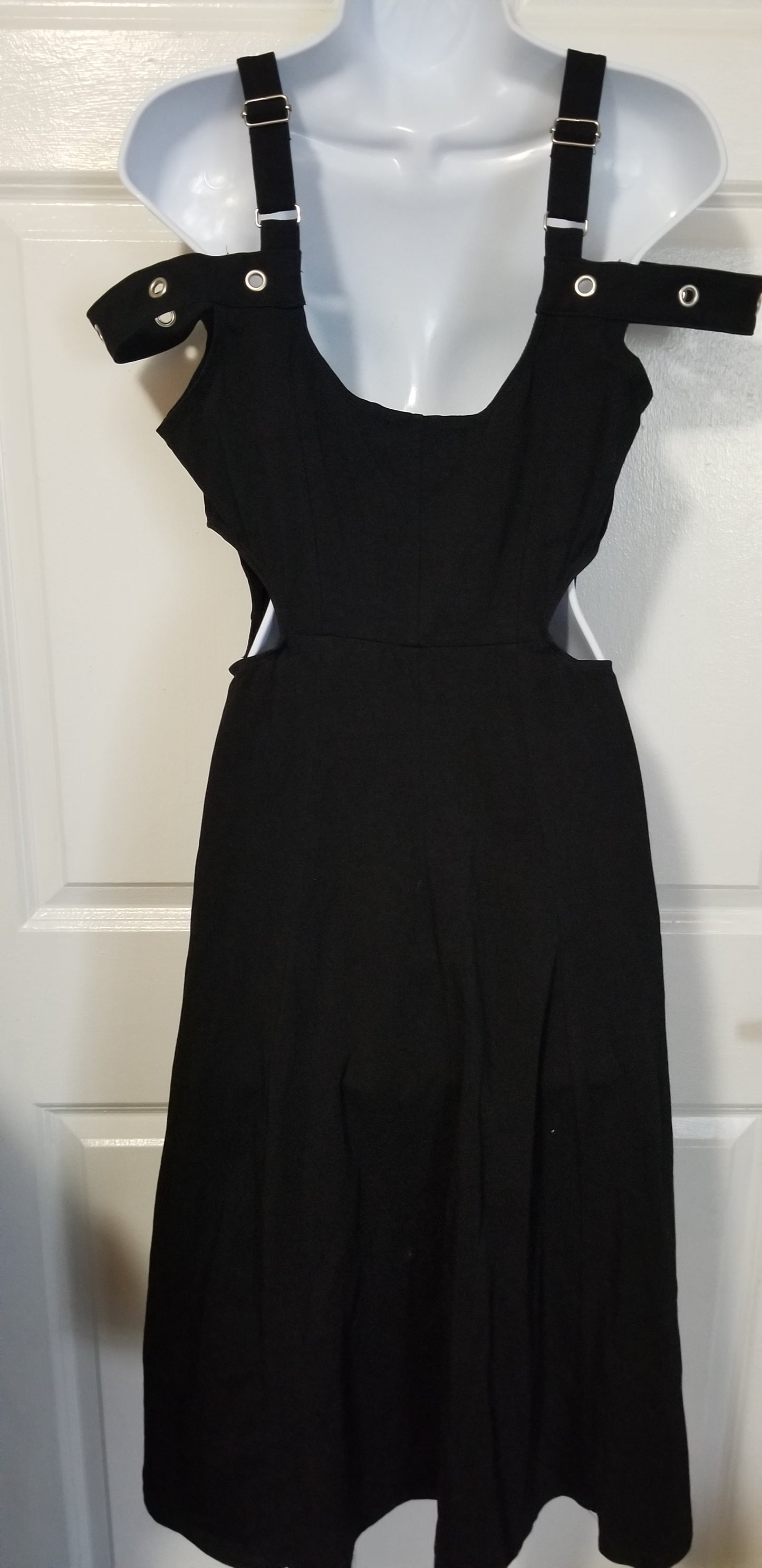 Torrid Cold Shoulder Black Dress Size L