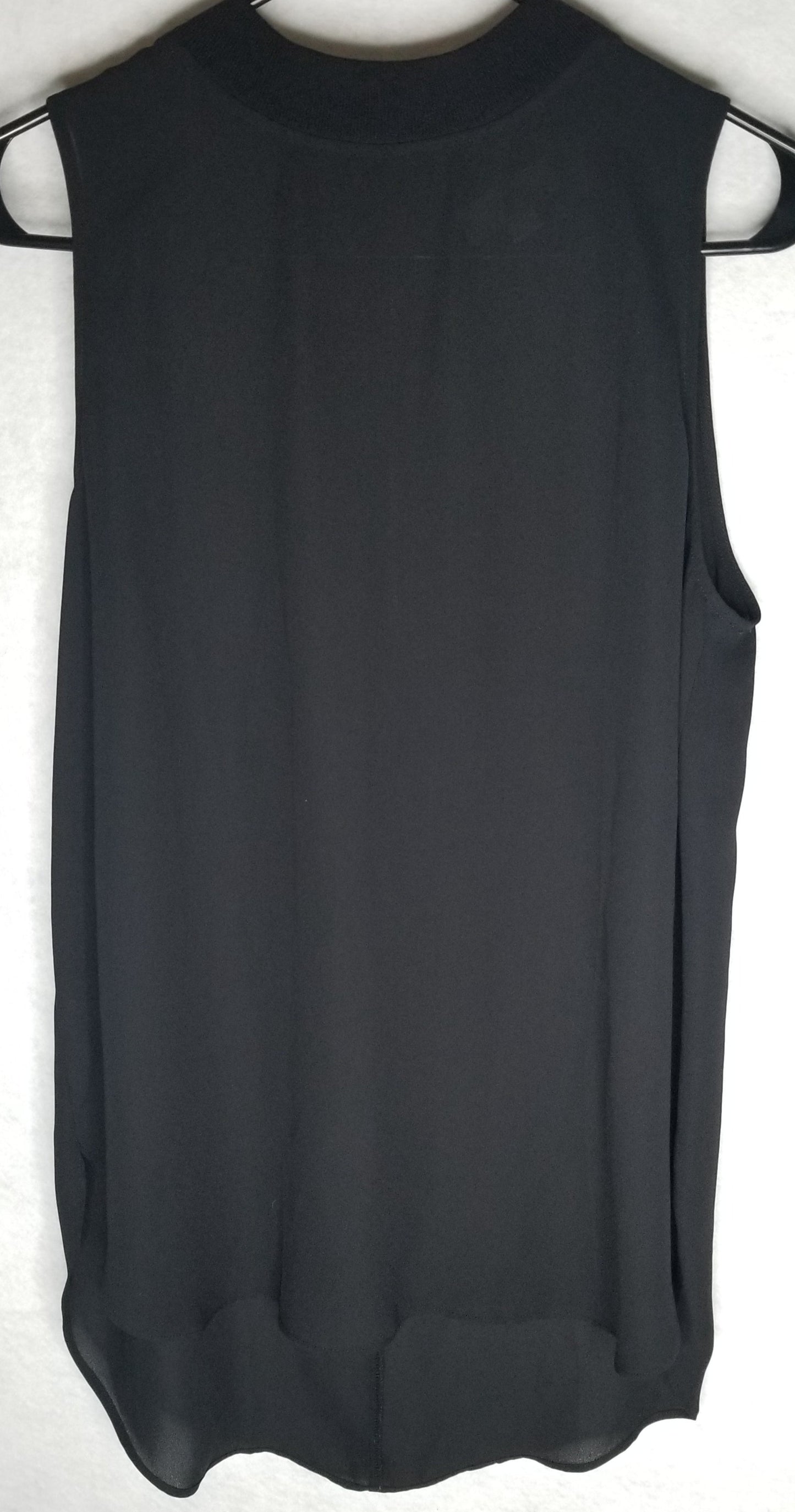 Ann Taylor LOFT Sleeveless Black Blouse Size M