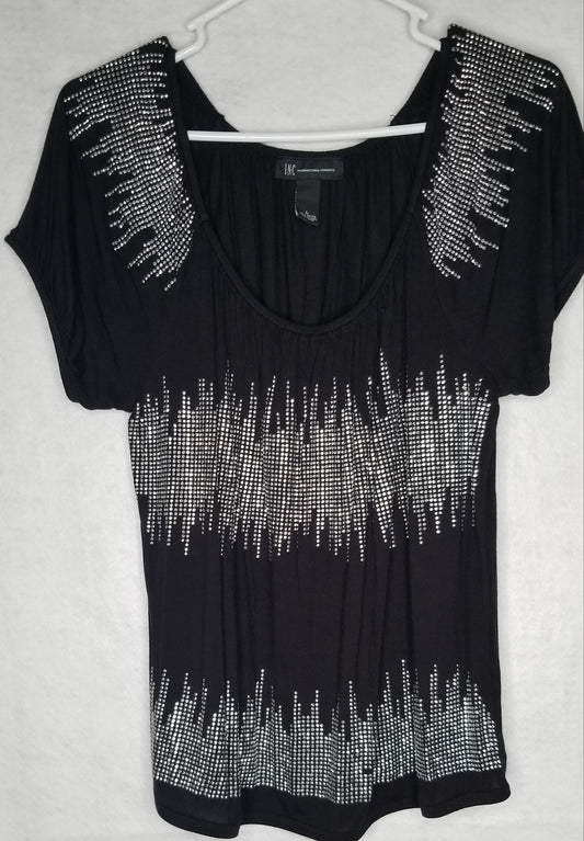 INC International Studded Tunic Size L