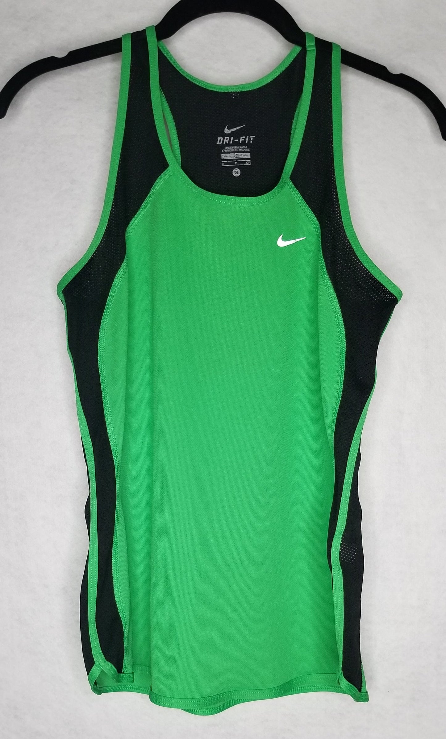 Nike Dri-Fit Green Razorback Tank Size Small