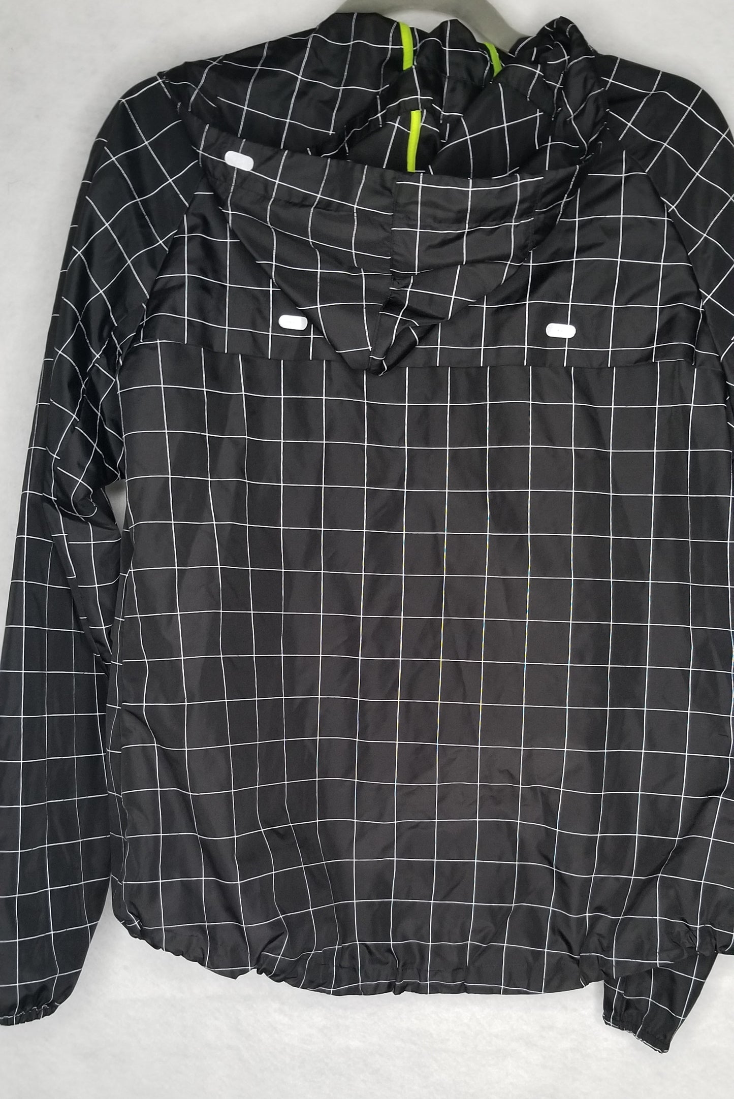 Nike Running Plaid Jacket Size M