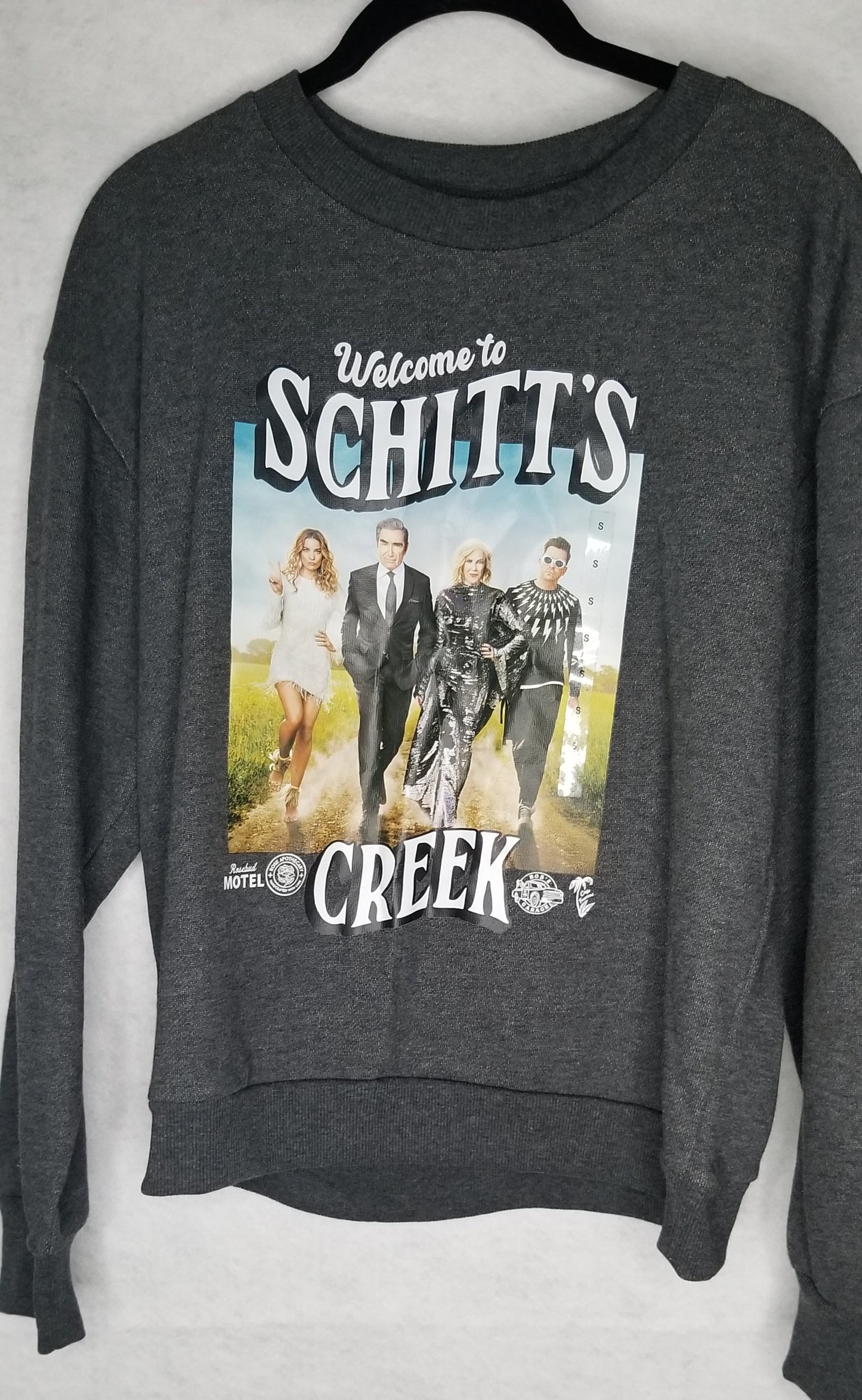 Schitt's Creek Gray Hoodie Size Small