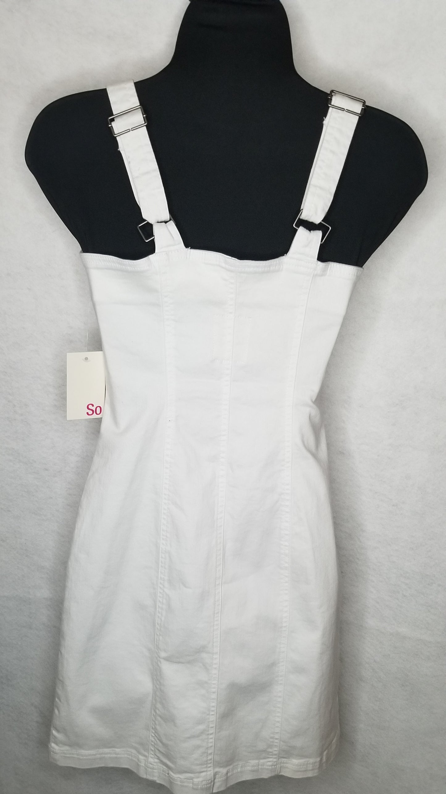 SO White Denim Dress - Size XS