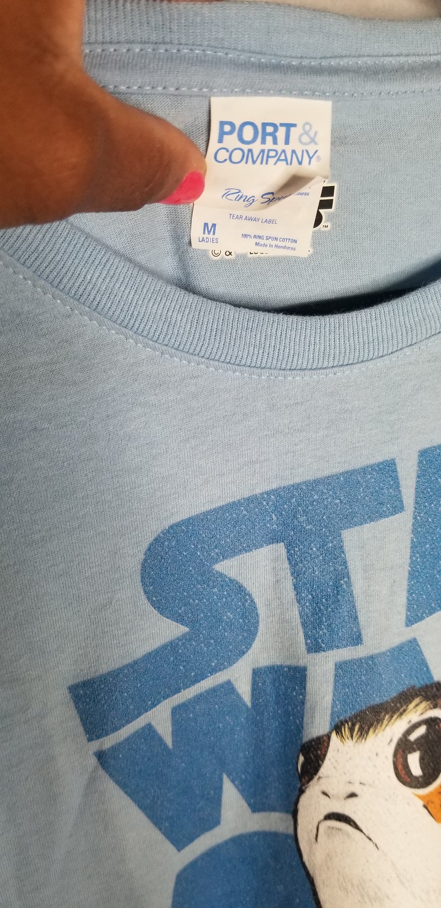 Star Wars Blue T-shirt Size M