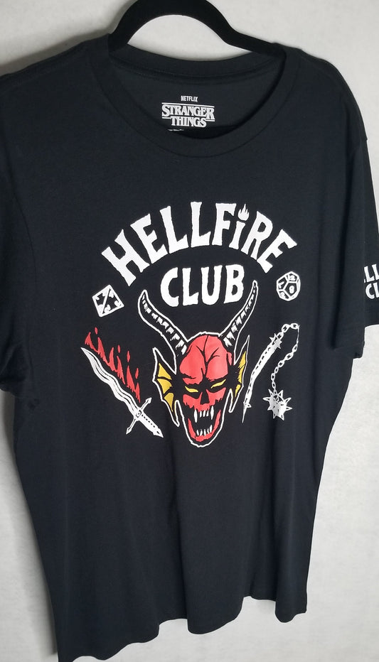 Stranger Things Hellfire Club Tee XL