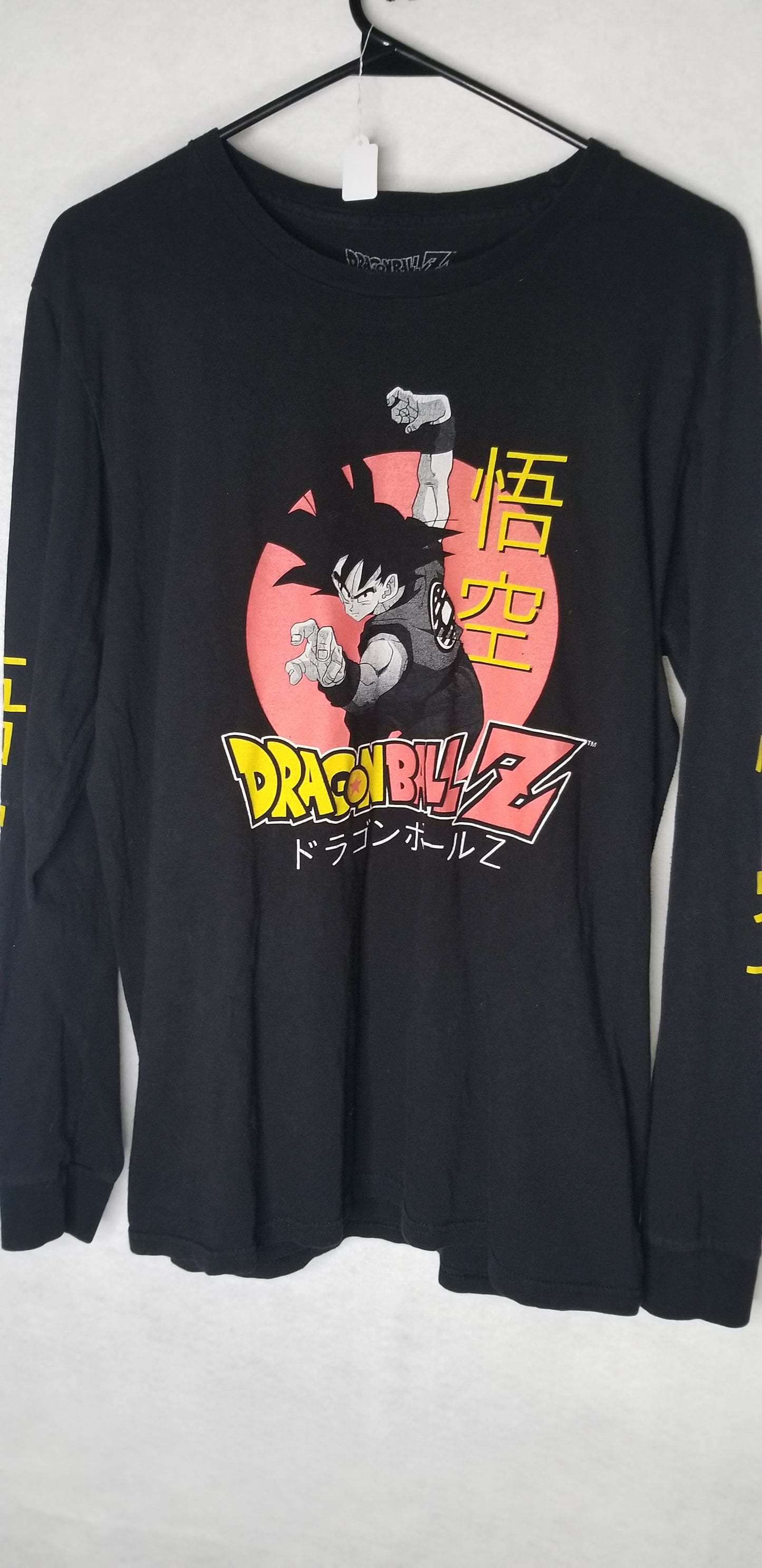 Dragonball Z Long Sleeve Goku T-shirt Size M