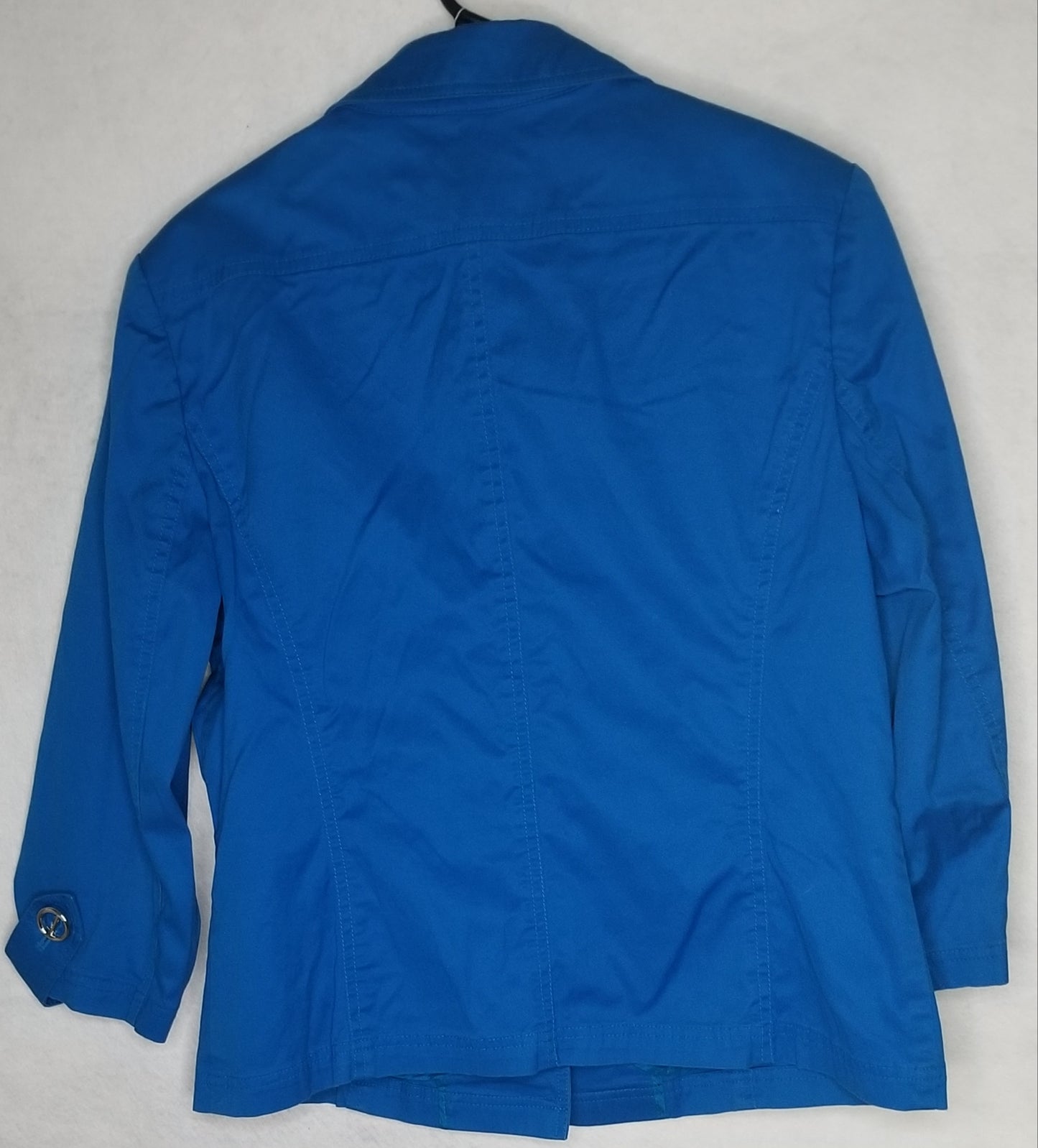 Jones New York Blue Stretch Jacket Size L