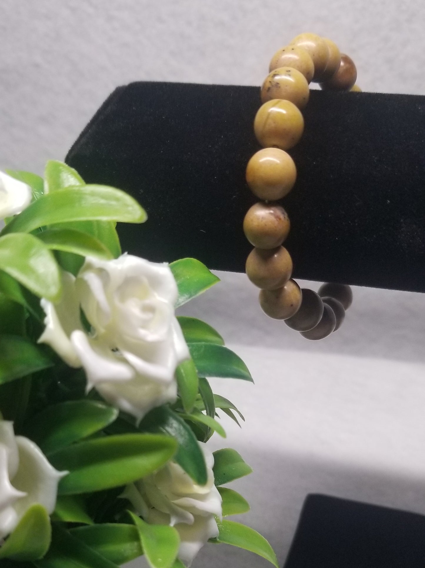 Light Brown Beaded Bracelet