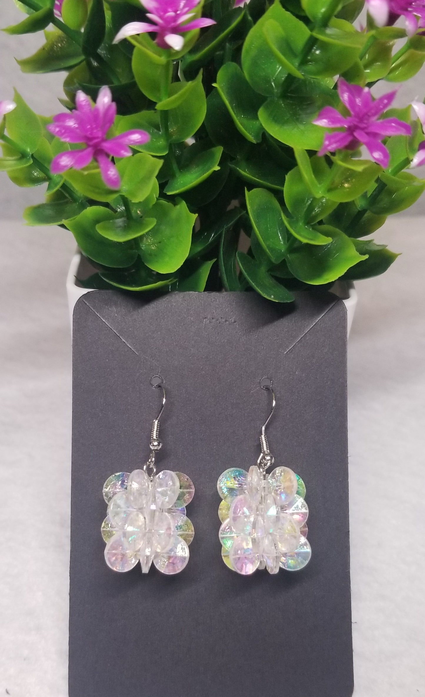 Butterfly Crystal Dangle Earrings