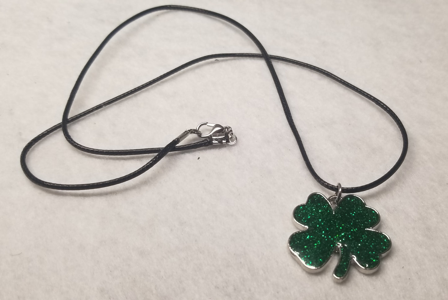 Four Leaf Clover Charm Necklace