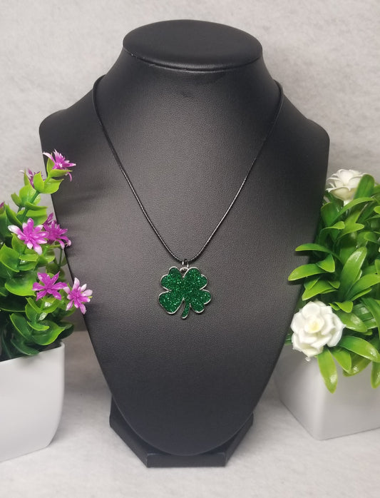 Four Leaf Clover Charm Necklace