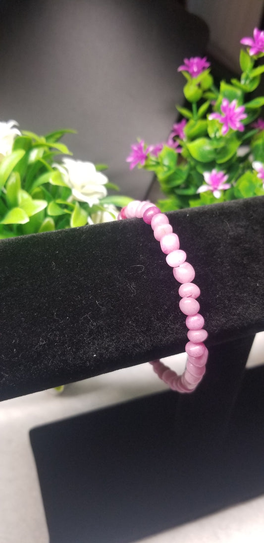 Purple Beaded Bracelet