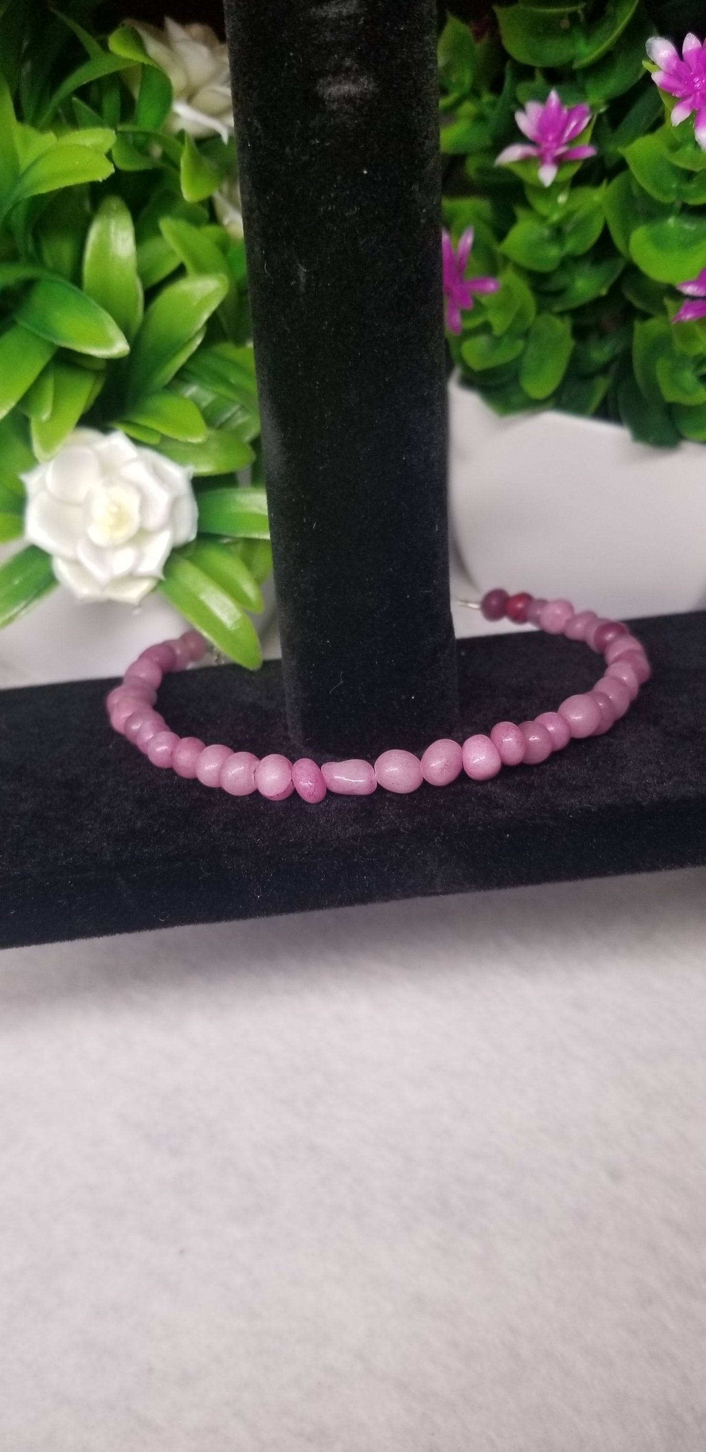 Purple Beaded Bracelet