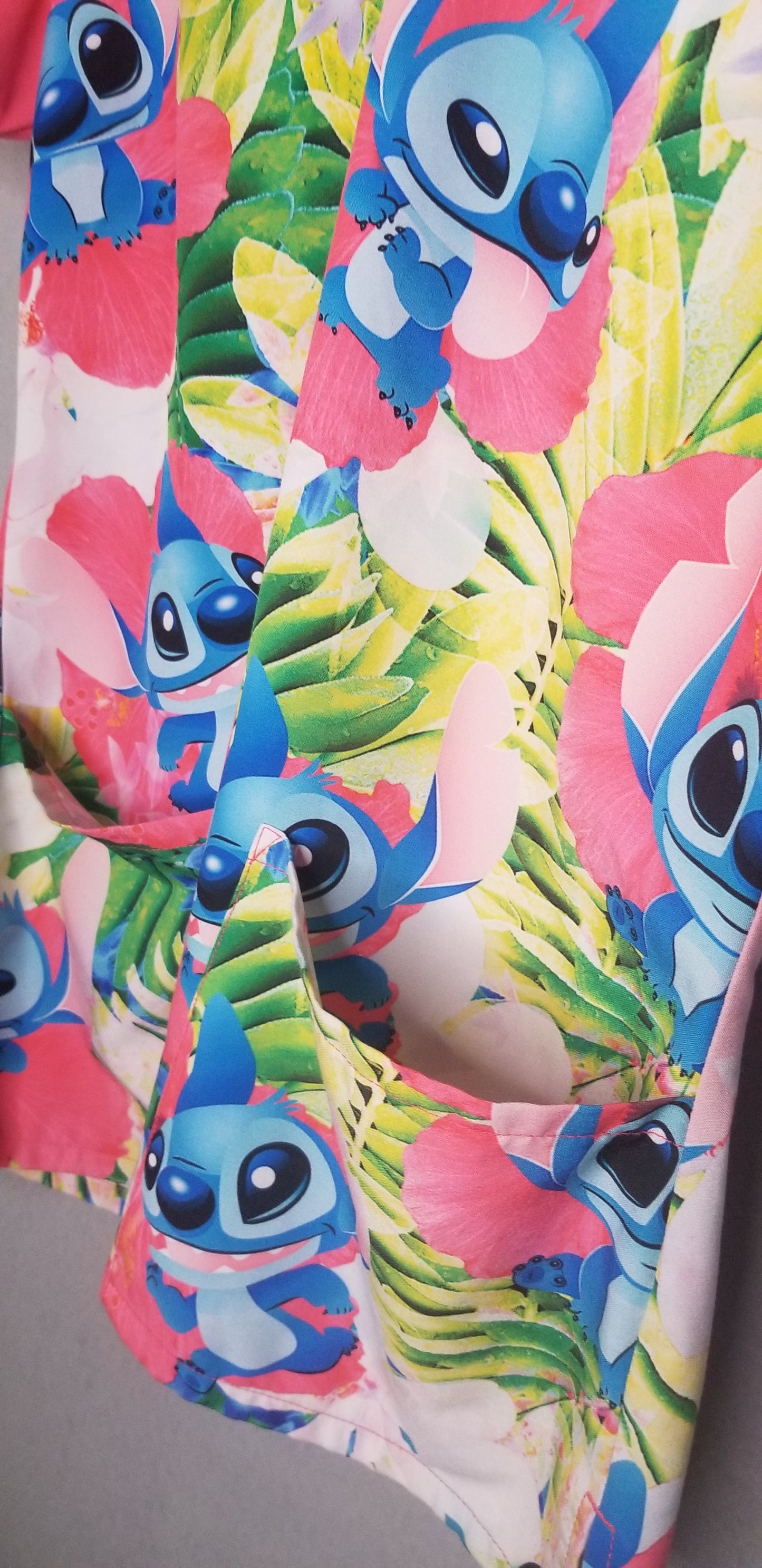 Lilo and Stitch Scrub Top Size XS