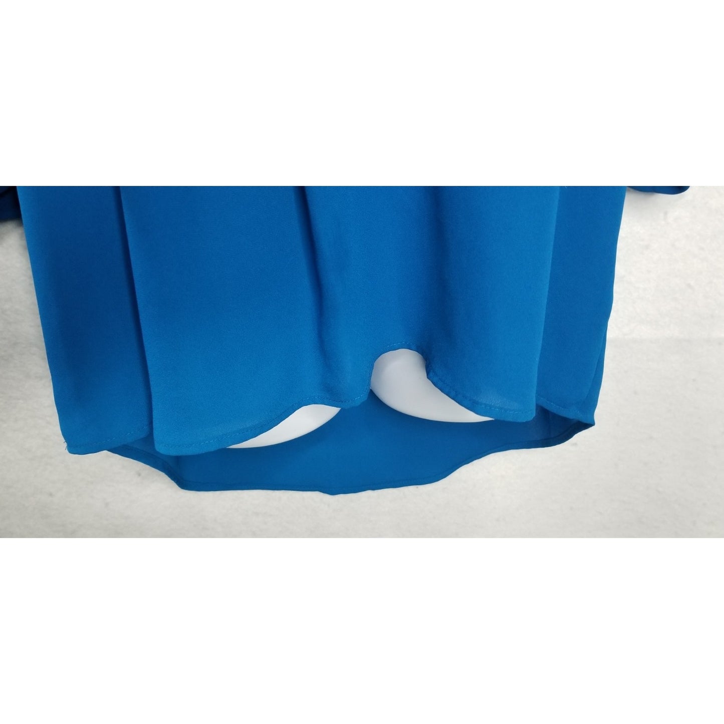 Mossimo Blue 3/4 Sleeve Blouse Women's Size M