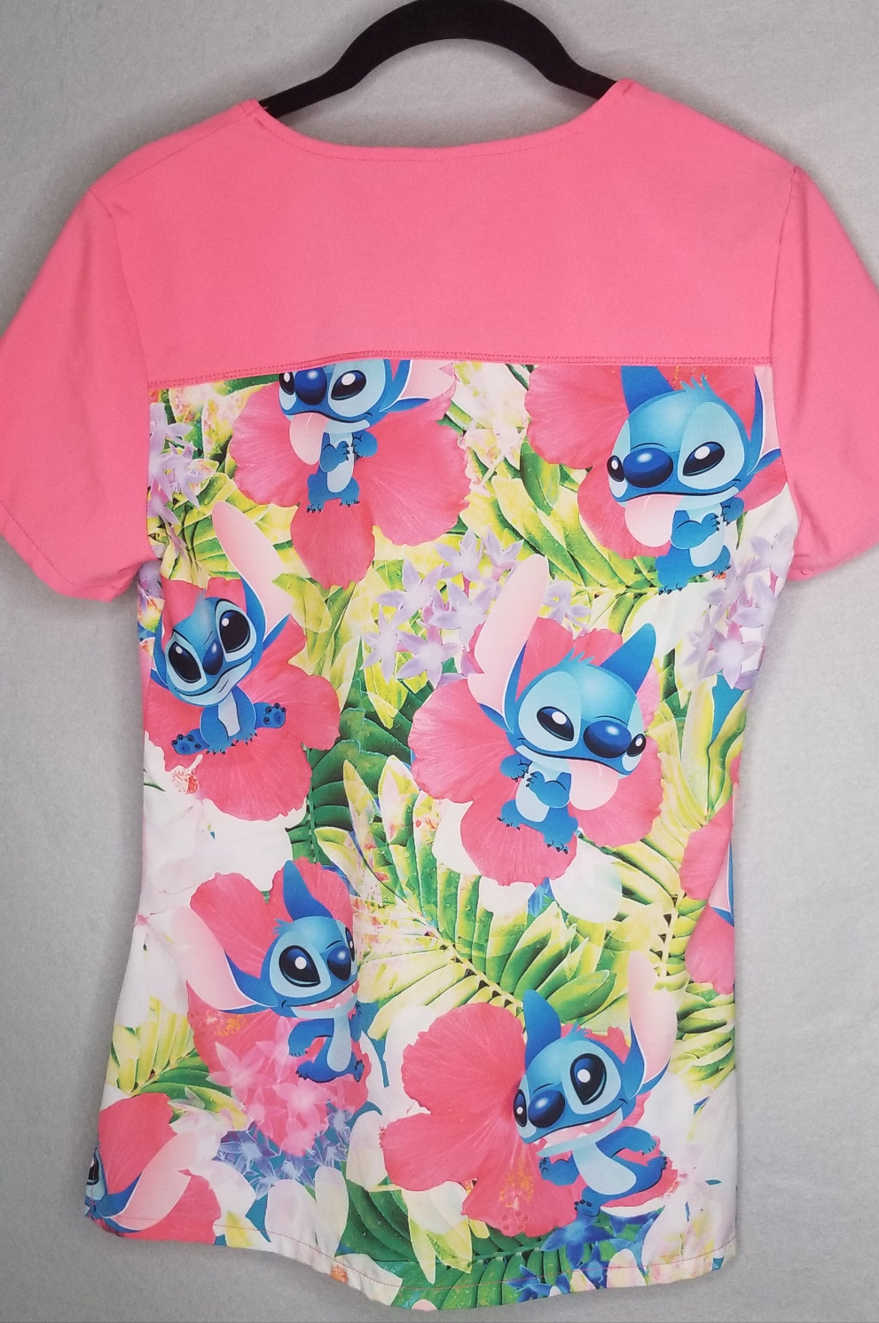 Lilo and Stitch Scrub Top Size XS