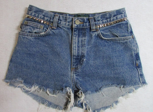 LRL  Studded Denim Shorts - Women's Size 4