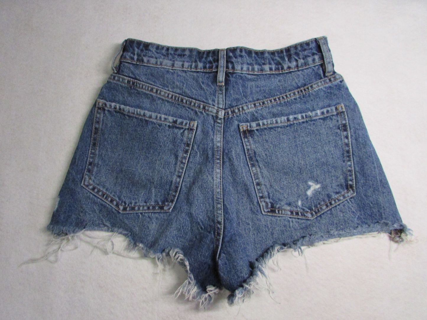 Zara Jean Shorts with Button Fly Size EUR 36/US 4/Mex 2