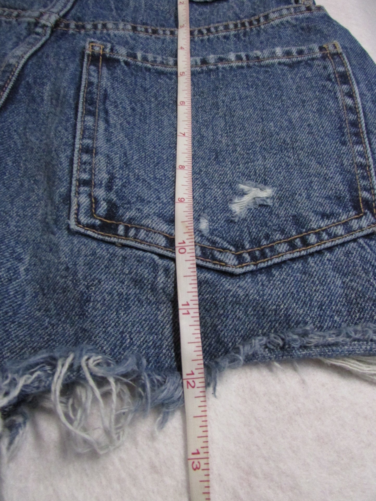 Zara Jean Shorts with Button Fly Size EUR 36/US 4/Mex 2