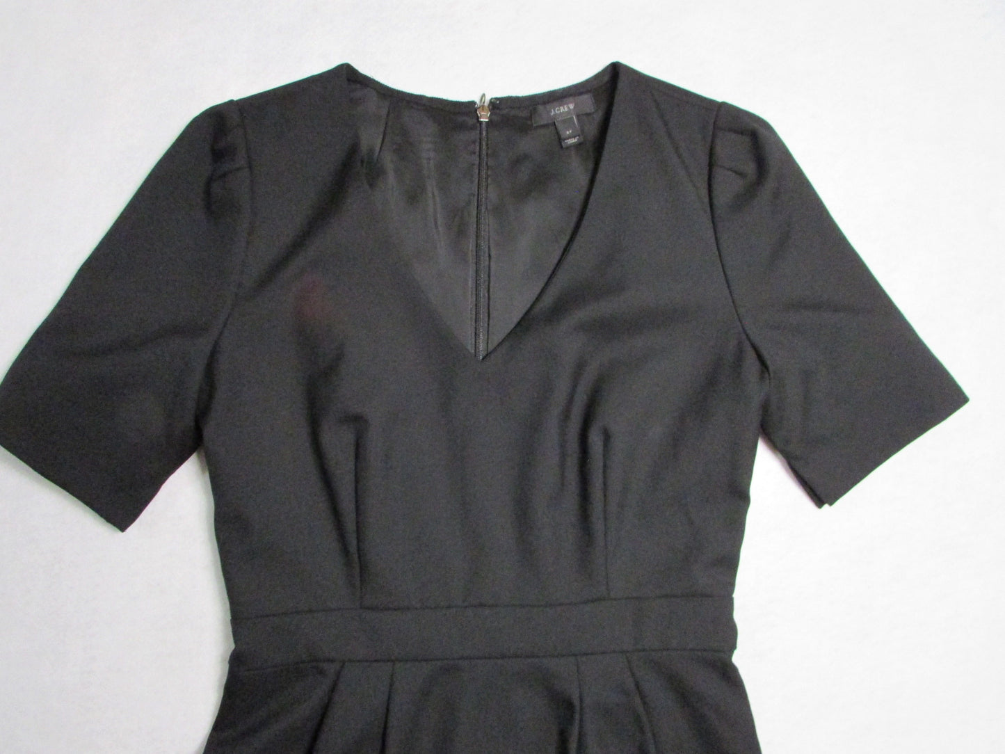 J.Crew Black Resume Dress Women's Size 2P