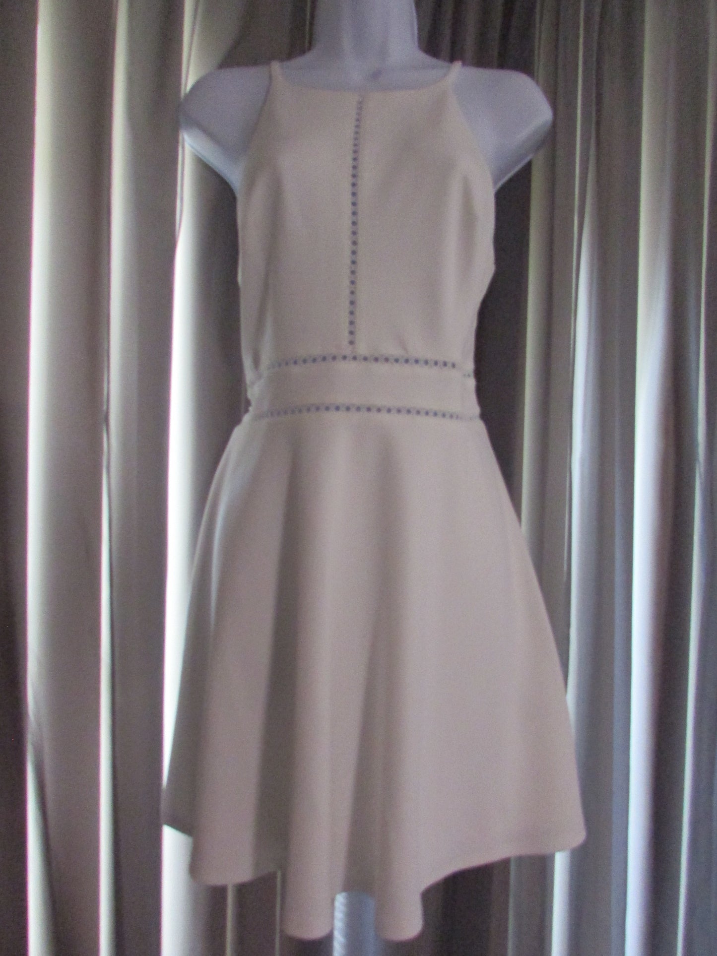 By&By White Strap Dress Women's Size 9