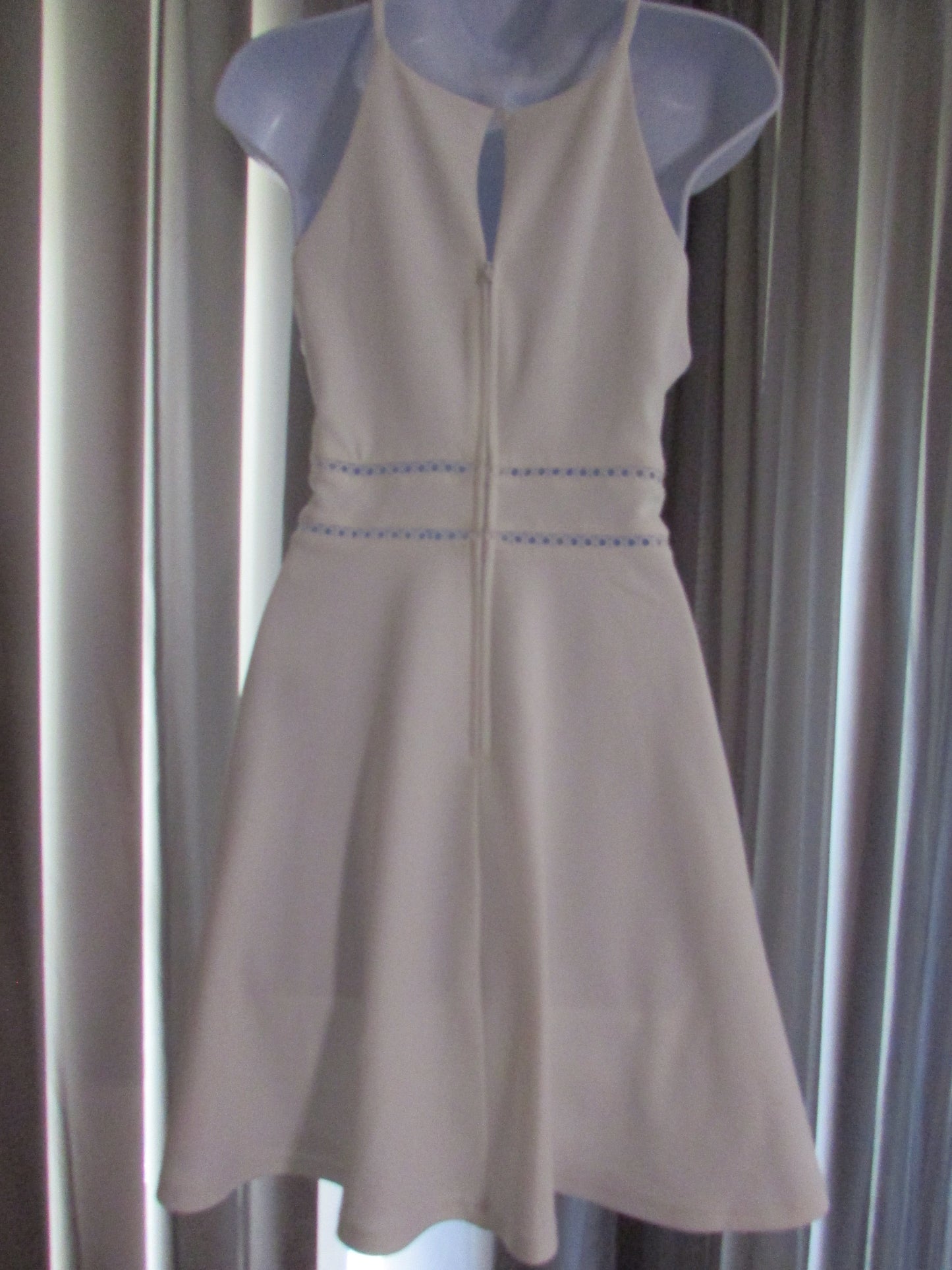 By&By White Strap Dress Women's Size 9