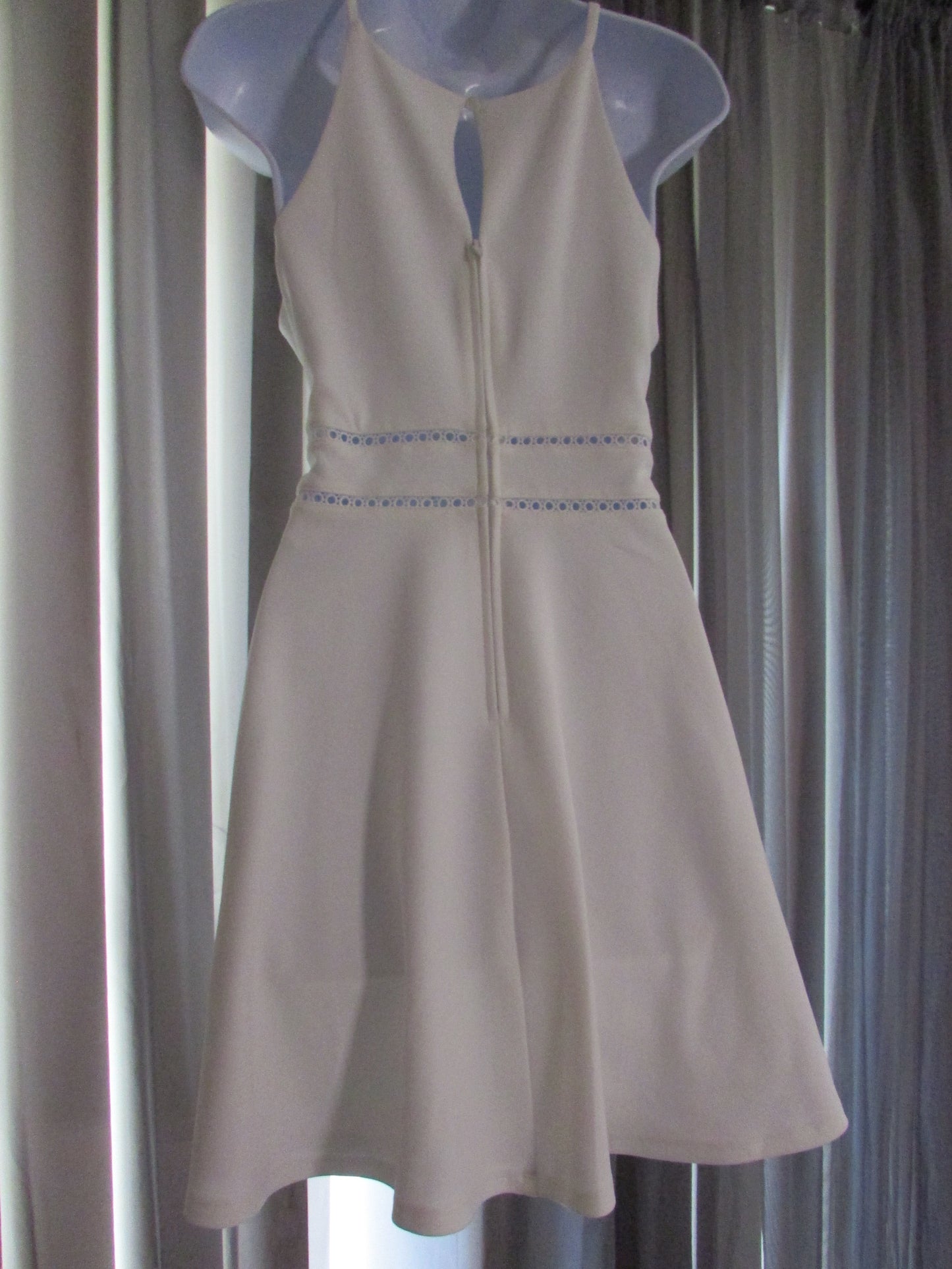 By&By White Strap Dress Women's Size 9