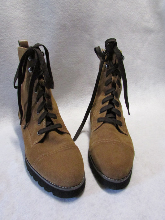 Donald Pliner Brown Suede Boots Women's Size 9M