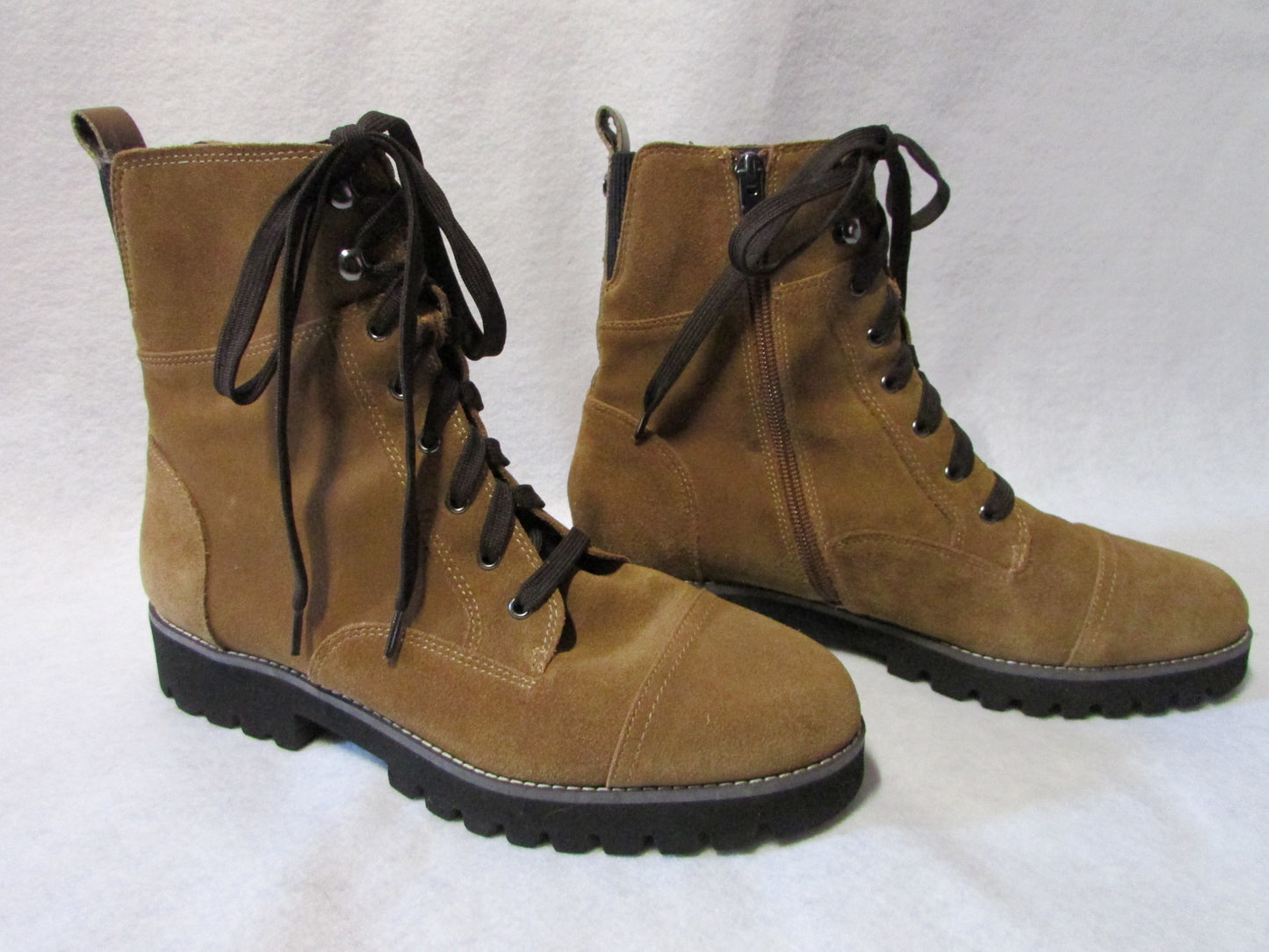 Donald Pliner Brown Suede Boots Women's Size 9M