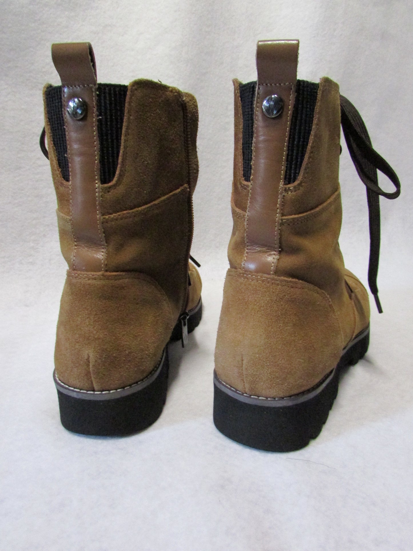 Donald Pliner Brown Suede Boots Women's Size 9M