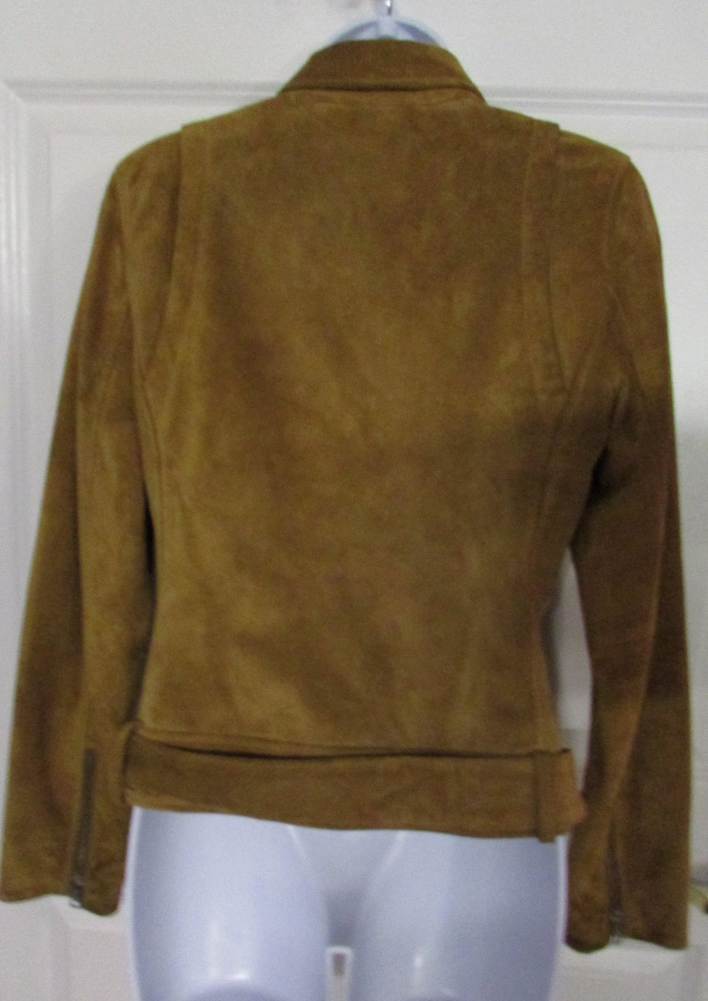 Ugg Brown Suede Moto Jacket - Women's S